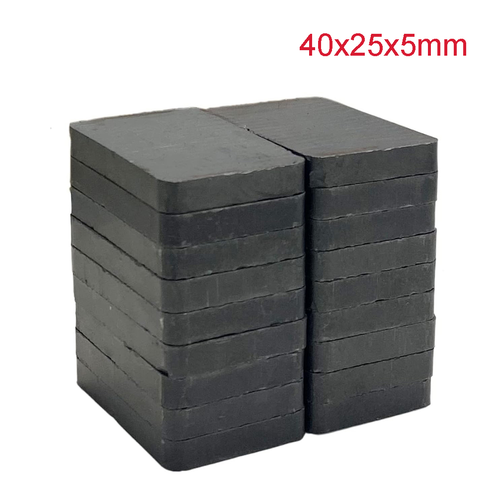 Hobby Is Science - Ferrite Ceramic Blocks Magnets (40mm) Rectangular