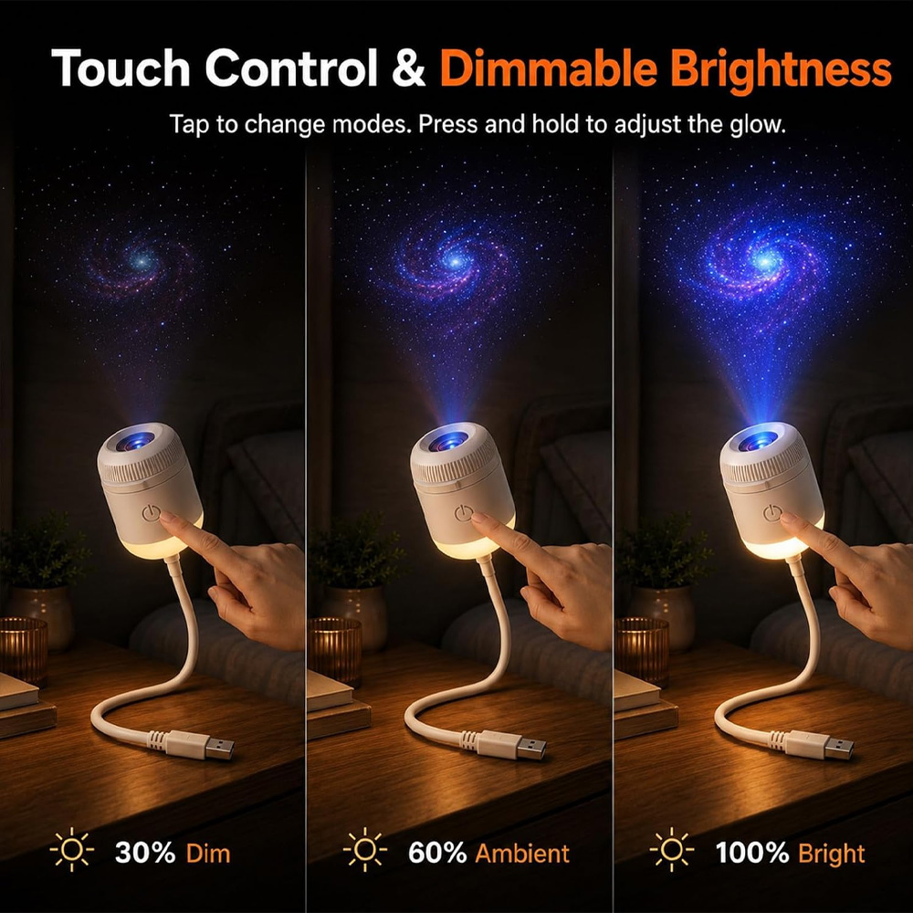 Planetarium Projector Home - 24 Slides Rotatable Galaxy Starry Sky