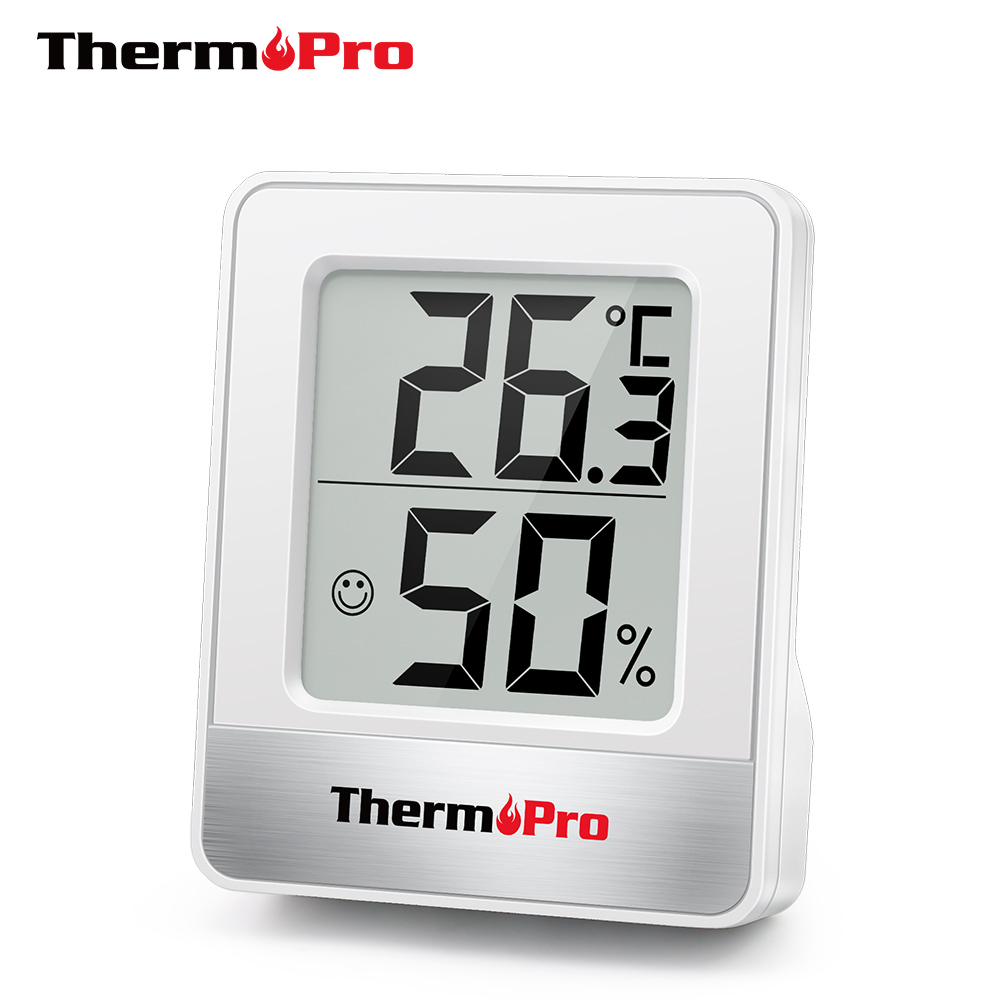 Weather Station Indoor - ThermoPro TP49 Mini Weather Station Indoor
