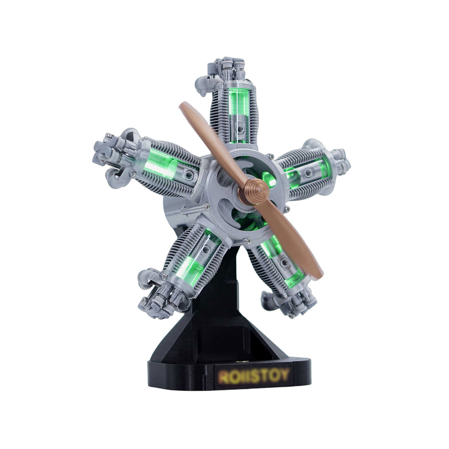 Hobby Is Science - 1:5 Scale 5-Cylinder 4-Stroke Radial Engine