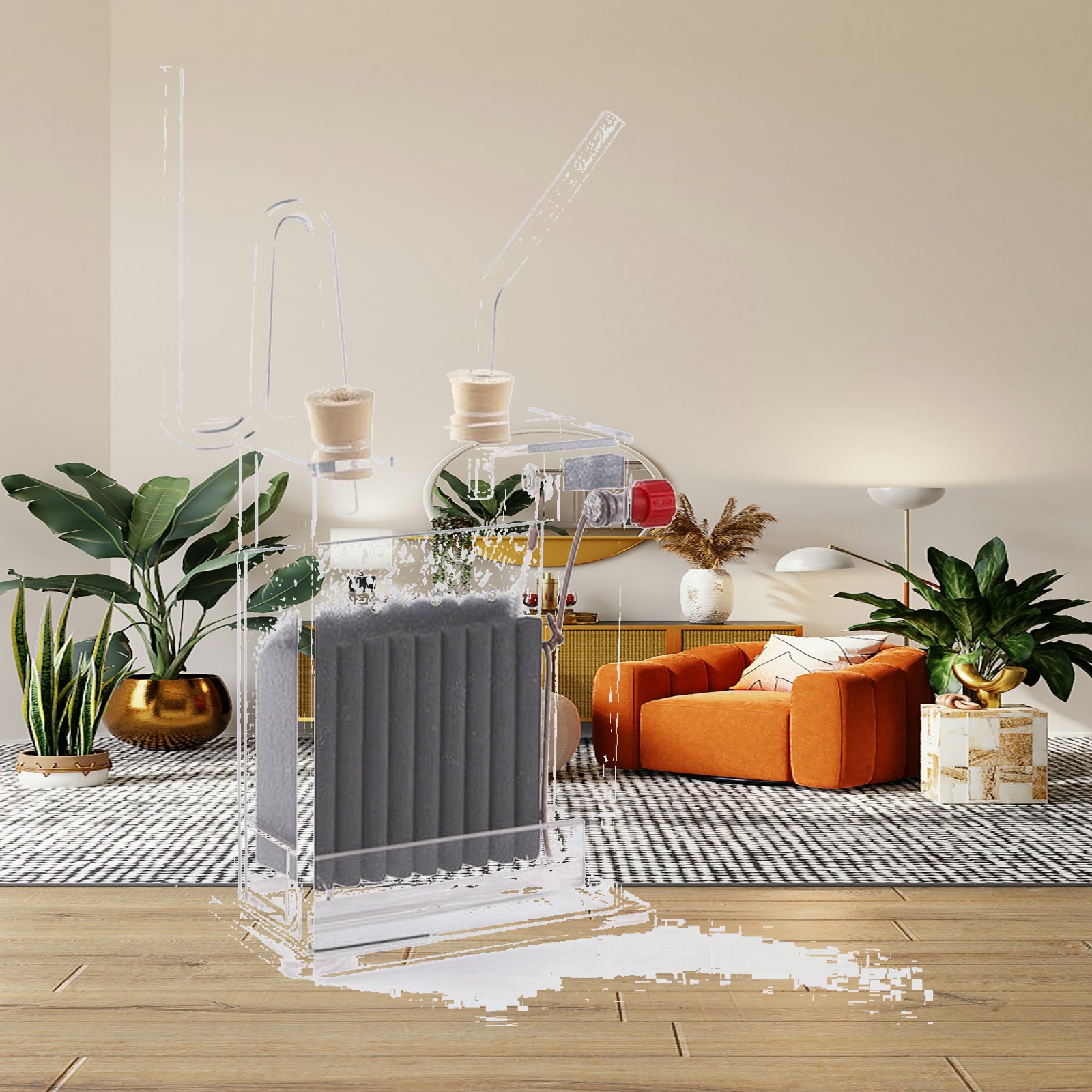 Science Kit - Electrolysis Apparatus with Gas Collection Tubes
