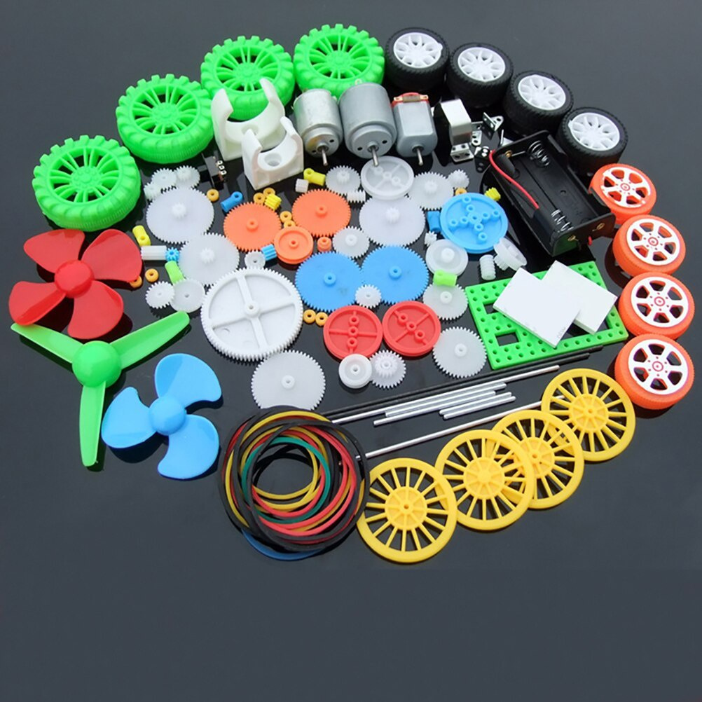 Science Kit - 112pcs DC Motor Kit Electric Mini