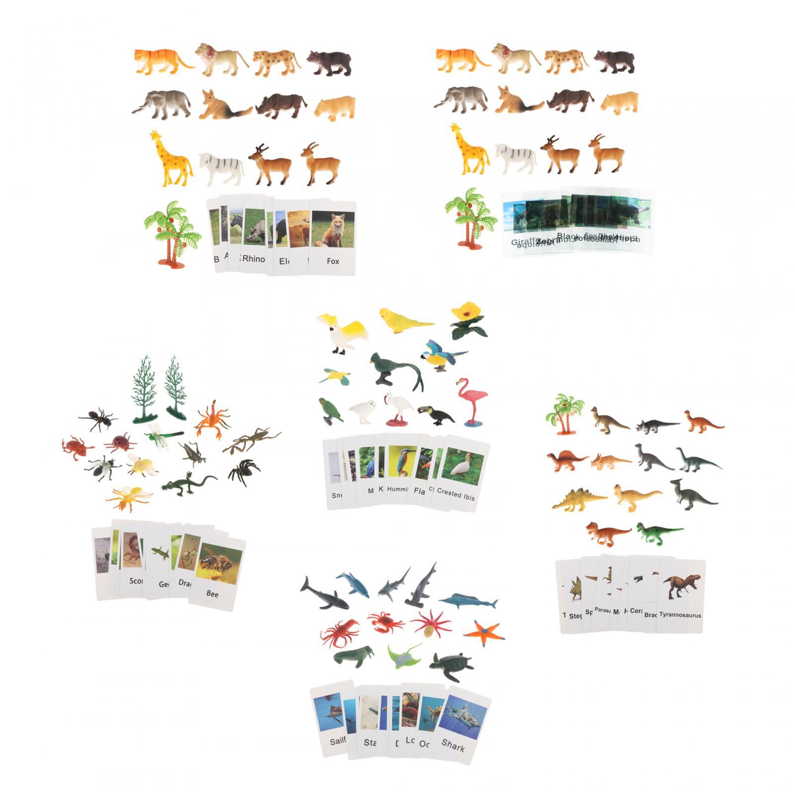 Montessori Animal Figures with - đánh giá và giá Science Nature