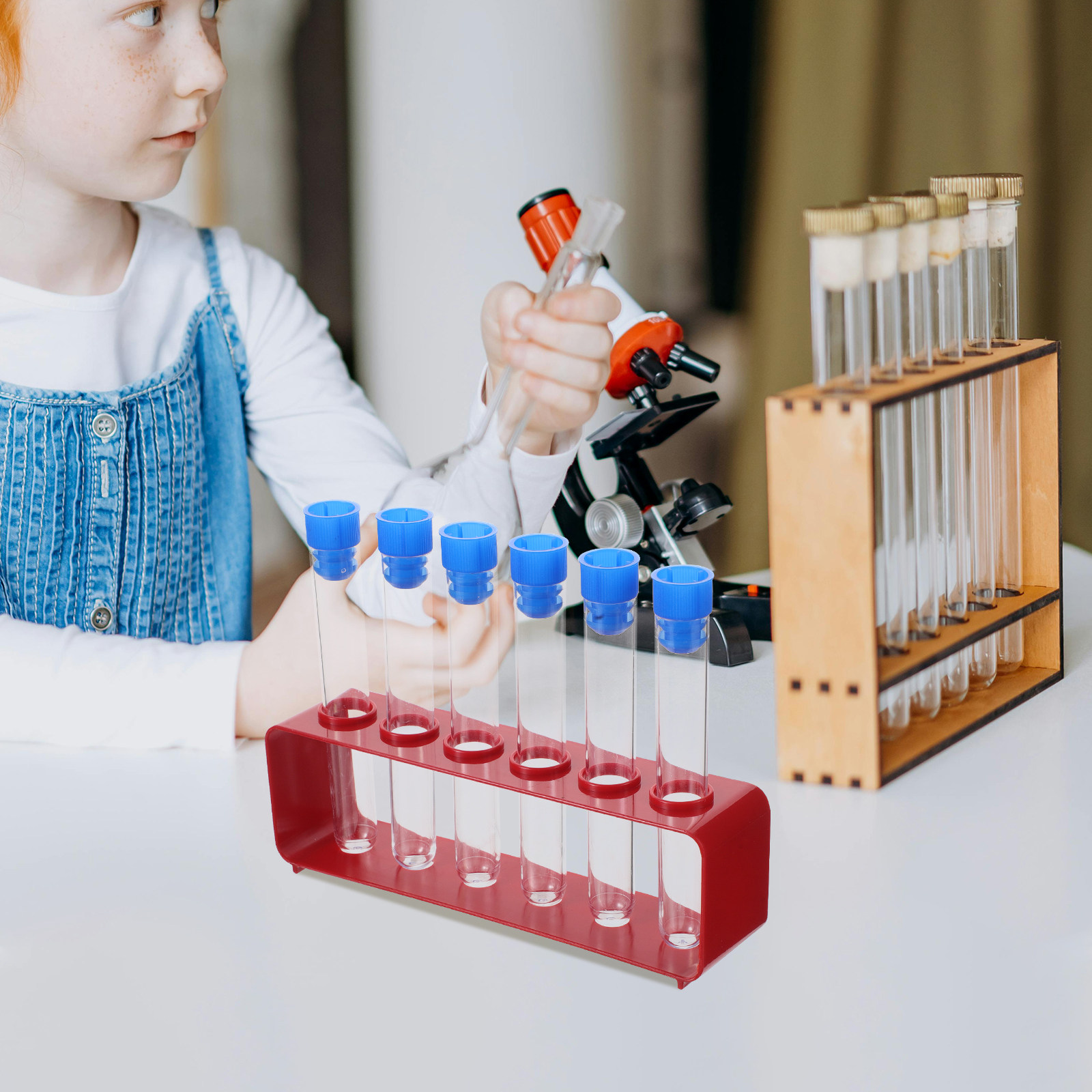 1Set Science Test Tube Clear P - đánh giá và giá Science Kit