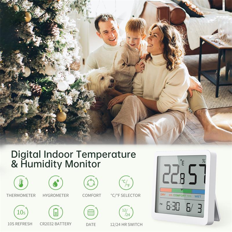 NOKLEAD Indoor Temperature Hum - đánh giá và giá Weather Station Indoor