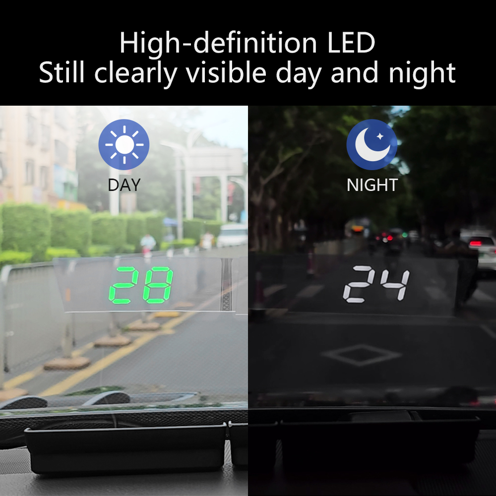 W1 Car HUD Head Up Display Win - đánh giá và giá Anemometer Wind Speed