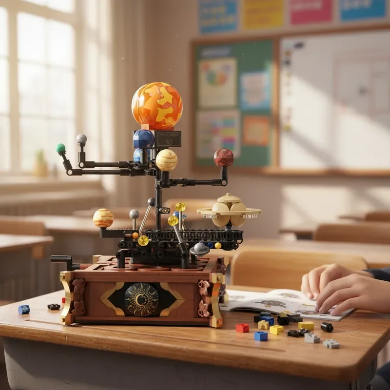 697pcs Classic Space Solar Sys - đánh giá và giá Solar System Orrery