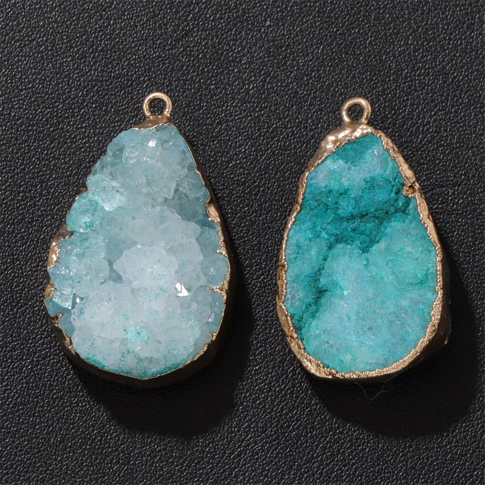 1PC Natural Agate Geode Pendan - đánh giá và giá Science Nature