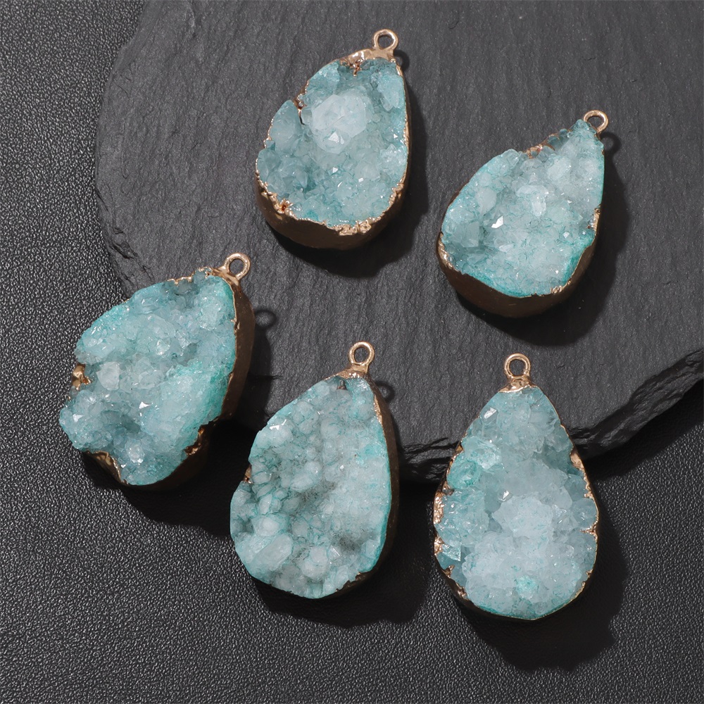 1PC Natural Agate Geode Pendan - đánh giá và giá Science Nature