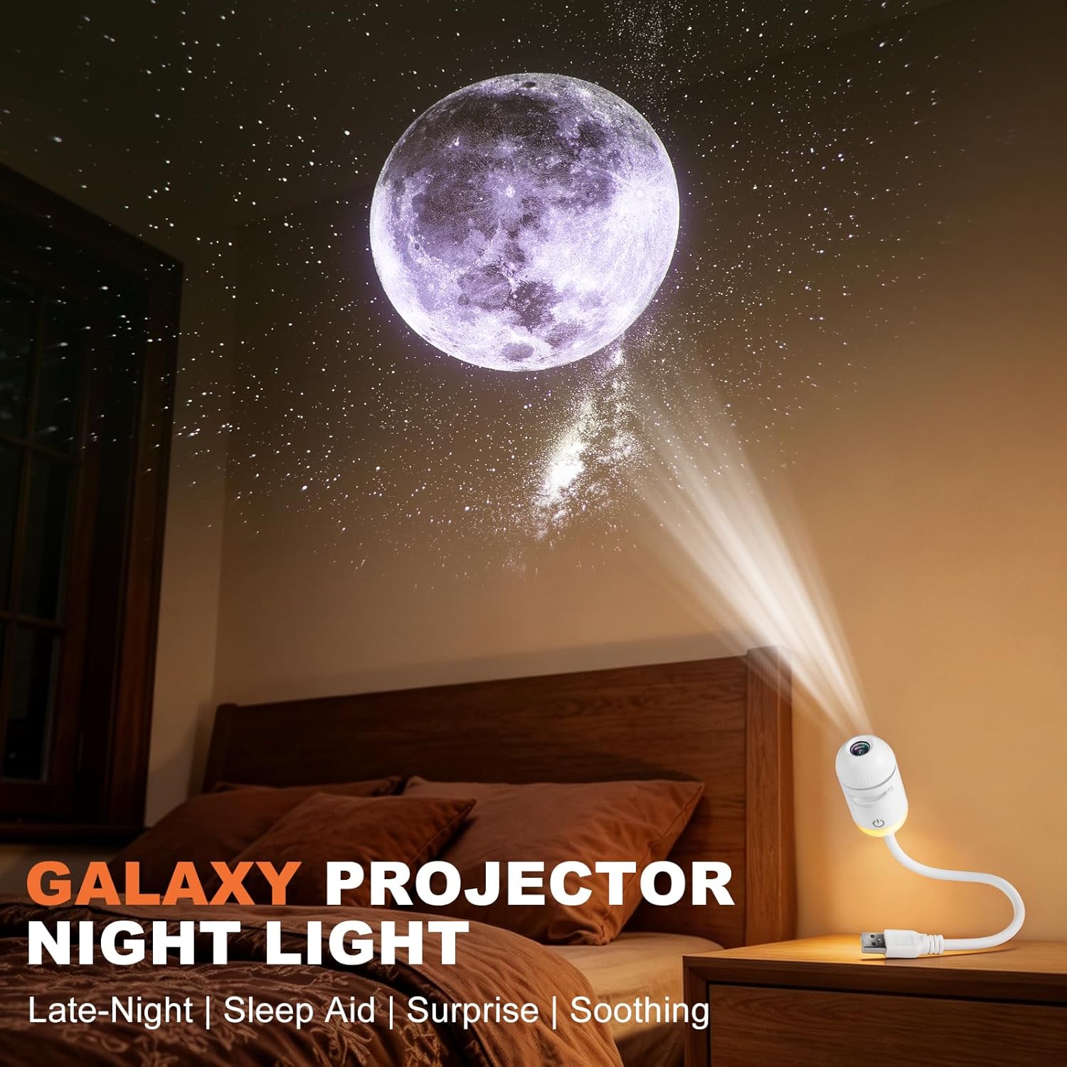 Galaxy Projector Night Light,  - đánh giá và giá Planetarium Projector Home