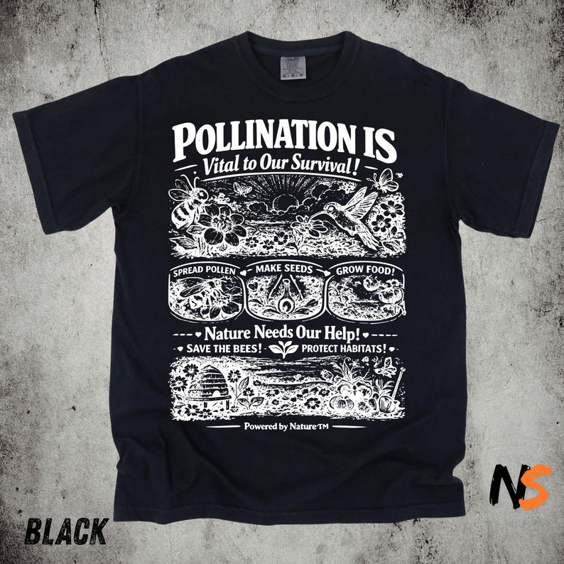 Bee Pollination Vintage Shirt, - đánh giá và giá Science Nature