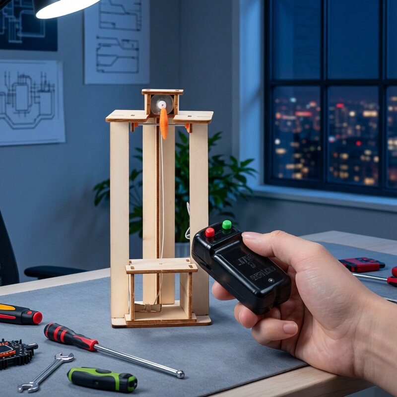 DIY Electric Elevator Lift Mod - đánh giá và giá Science Nature