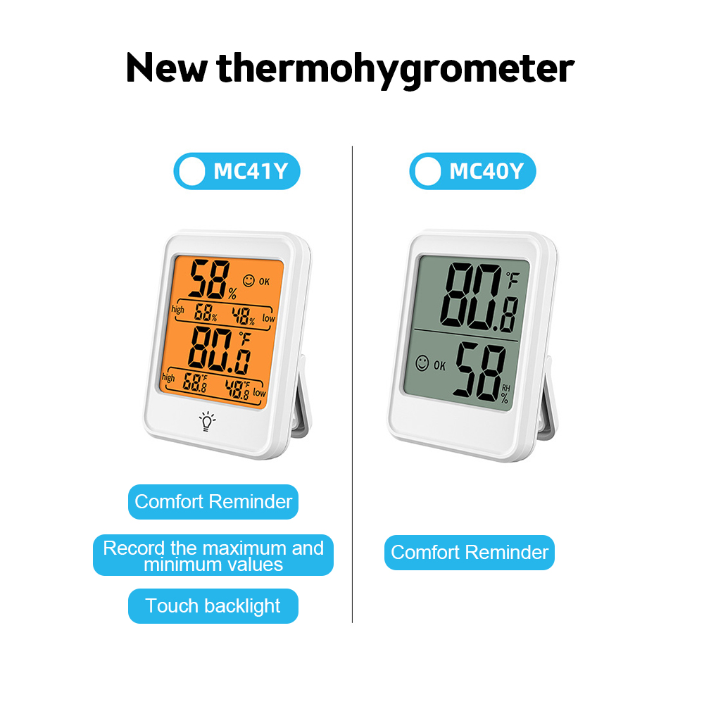 MC40 MC41 LCD Digital Thermo-H - đánh giá và giá Weather Station Indoor
