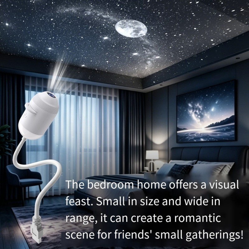 USB Mini Galaxy Star Projector - đánh giá và giá Planetarium Projector Home