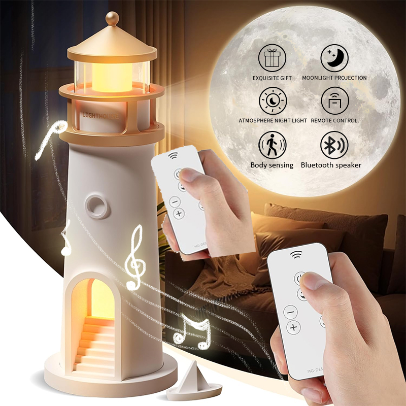 Lighthouse Ambient Light Moon  - đánh giá và giá Planetarium Projector Home