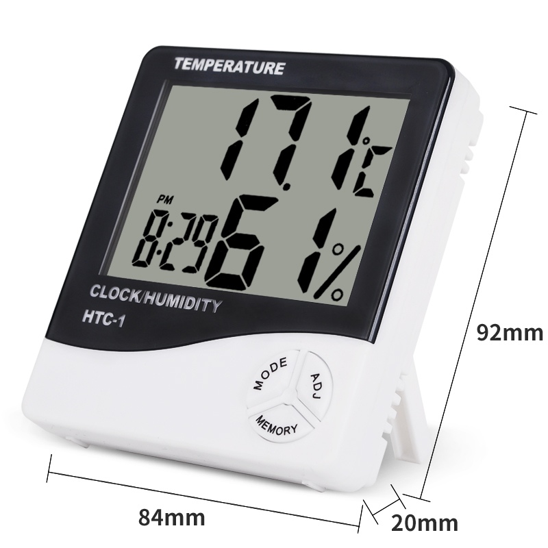HTC-Phòng Trong Nhà LCD Điện T - đánh giá và giá Weather Station Indoor