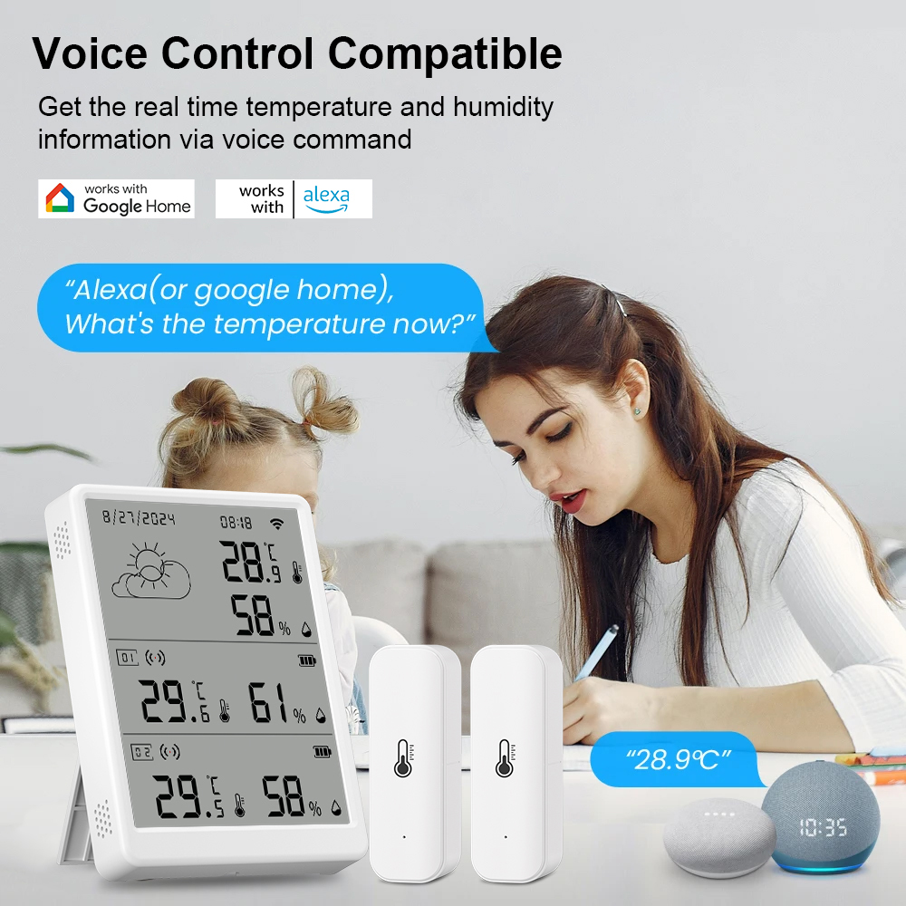 SMATRUL Tuya WiFi High Precisi - đánh giá và giá Weather Station Indoor