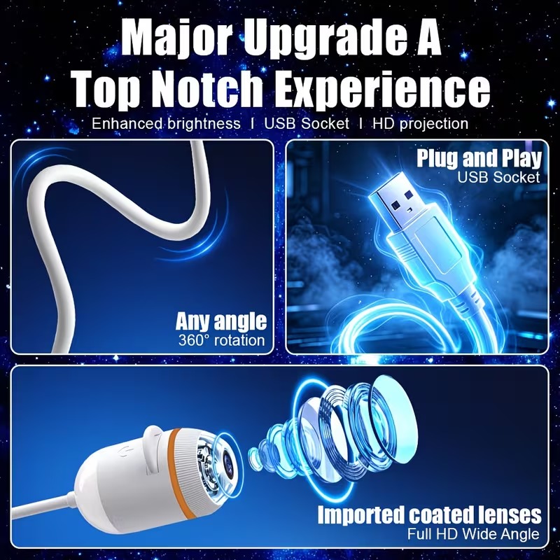 USB Starry Sky Projector Night - đánh giá và giá Planetarium Projector Home