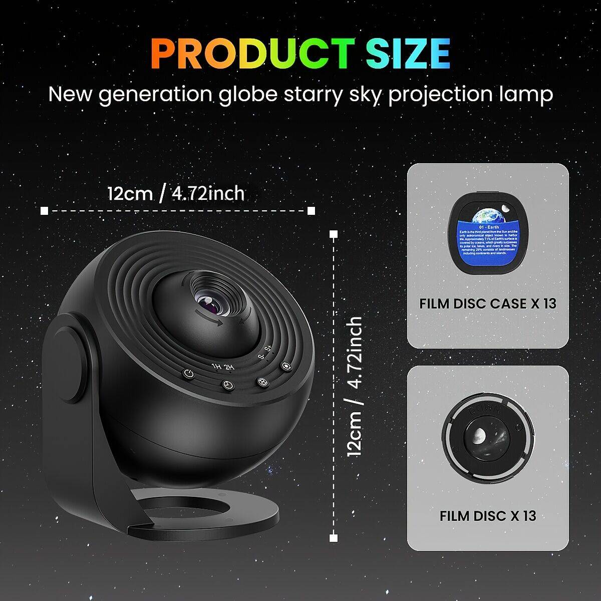 Upgrade 13 in 1 Starry Sky 4K  - đánh giá và giá Planetarium Projector Home