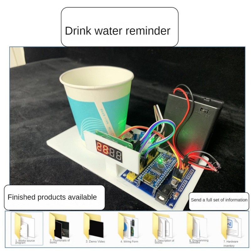 Drink Water Reminder Robot Han - đánh giá và giá Science Nature