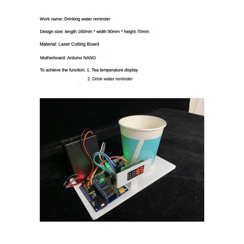 Drink Water Reminder Robot Han - đánh giá và giá Science Nature