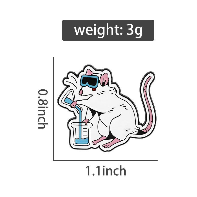 Cartoon Lab Rat Enamel Pins Sc - đánh giá và giá Science Buddies