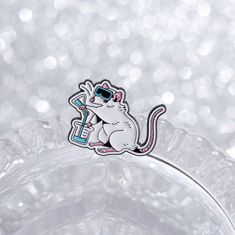 Cartoon Lab Rat Enamel Pins Sc - đánh giá và giá Science Buddies