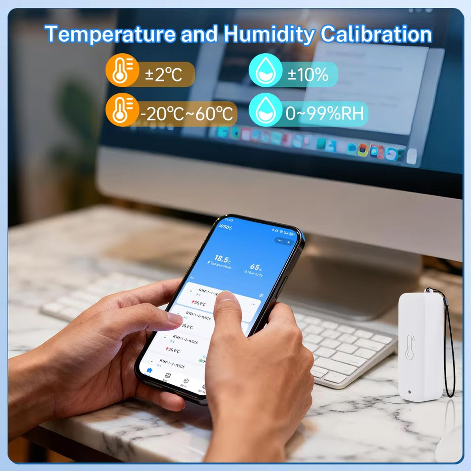 Tuya WiFi+RF433 Weather Statio - đánh giá và giá Weather Station Indoor
