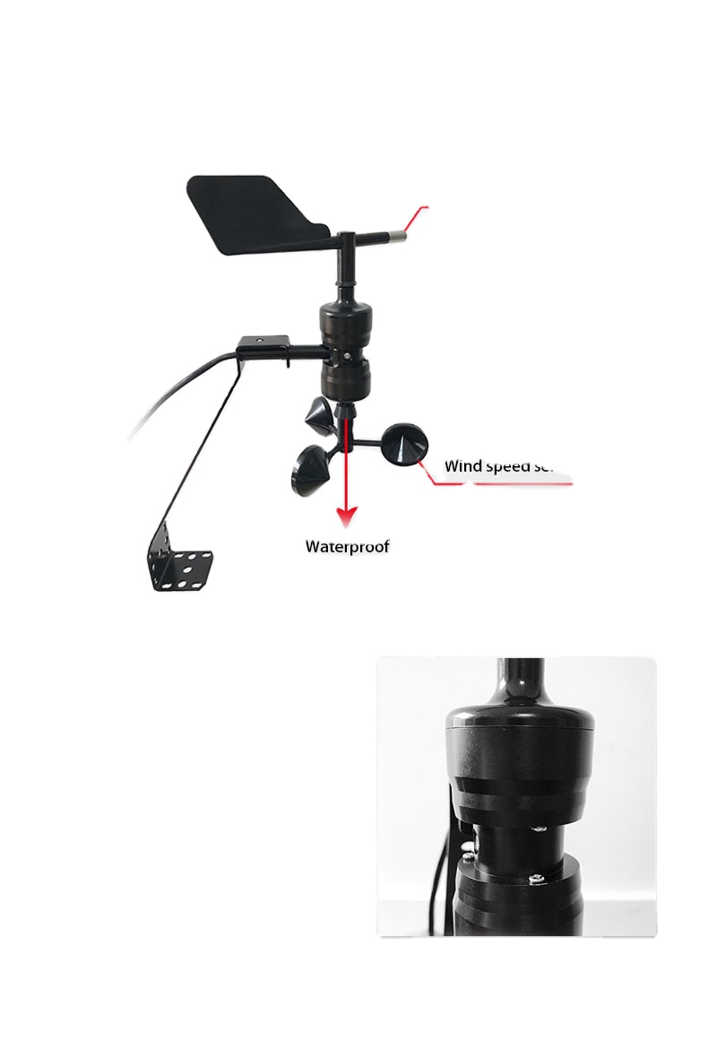 RS485 Modbus 4-20mA 0-5V Meteo - đánh giá và giá Anemometer Wind Speed