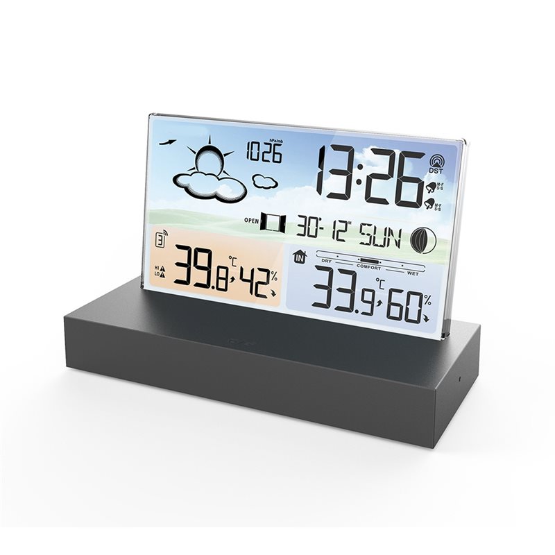 NEW HOT In Stock-Digital Weath - đánh giá và giá Weather Station Indoor